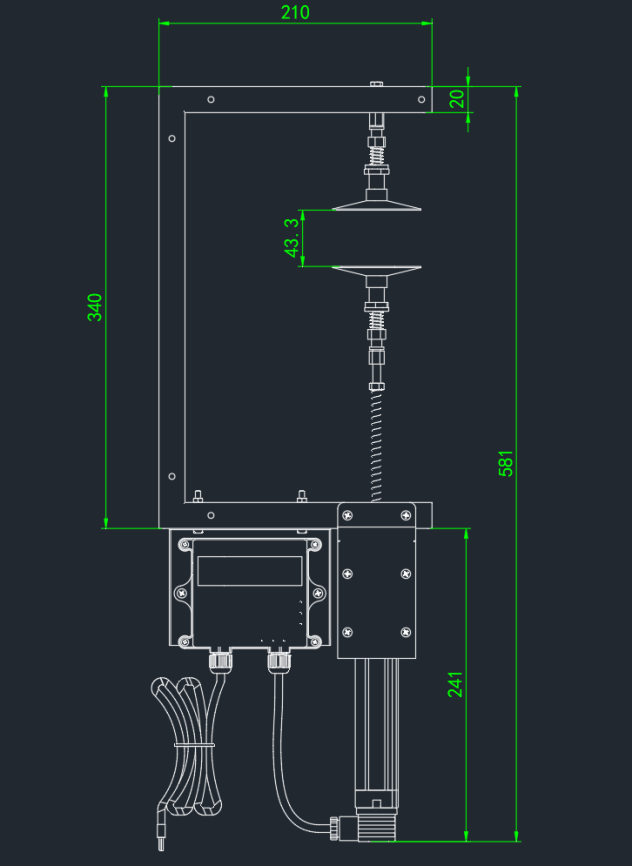 果實生長變送器 485型(圖1)
